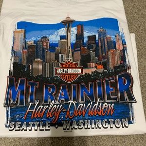 Mens Seattle Harley Shirt Size Medium